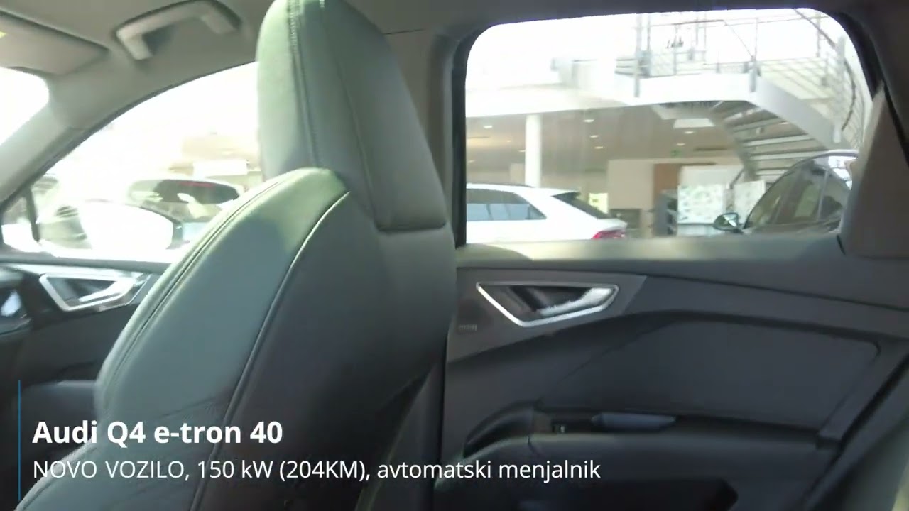 Audi Q4 e-tron 40 - baterija 82 kWh - VOZILO NA ZALOGI