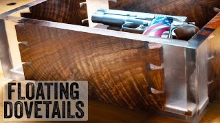 CRAZY Epoxy &quot;Floating Dovetail&quot; Gun Display Box Build