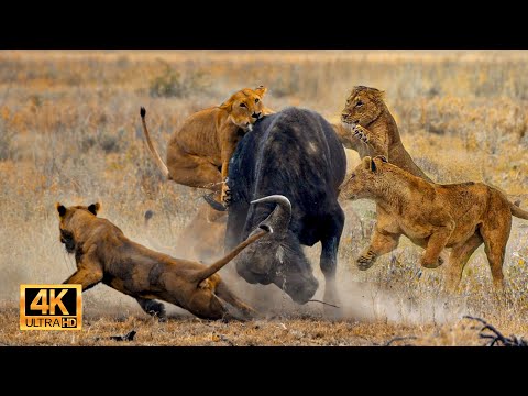SUDÁFRICA - La feroz lucha por la supervivencia de los leones #animalessalvajes  | NATUREZA VIDA