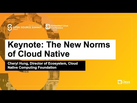 Keynote: The New Norms of Cloud Native - Cheryl Hung, Director of Ecosystem, CNCF