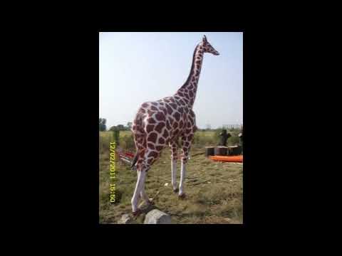 FRP Giraffe Statue
