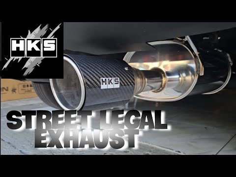 Toyota Veloz HKS Street Legal Exhaust Installation