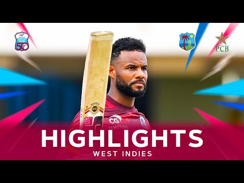 Shai Hope Hits Hundred And Seales Six Wickets! | Highlights | West Indies v Pakistan | 3rd ODI