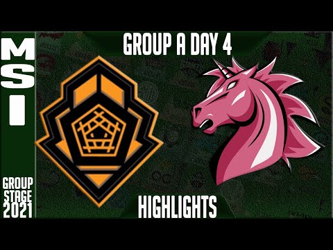 PGG vs UOL Highlights | MSI 2021 Day 4 Group A | Pentanet.GG vs Unicorns of Love