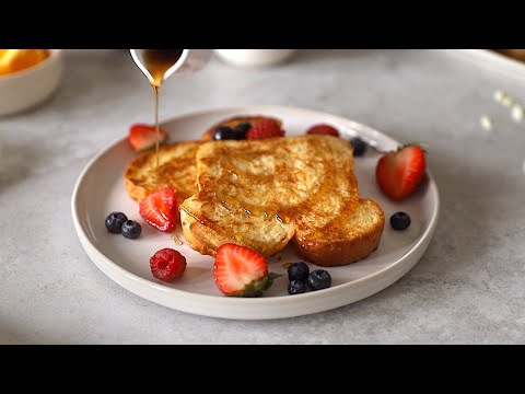 FRENCH TOAST BUONISSIMI, PERFETTI PER LA COLAZIONE, ANCHE VEGAN | RICETTA FACILE E VELOCE ๐ค