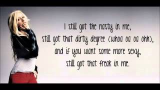 Christina Aguilera   Still Dirrty lyrics on screen