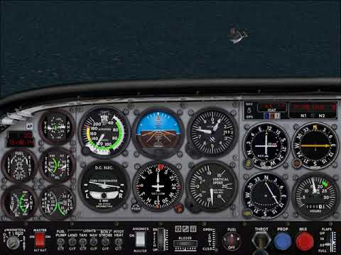 Microsoft Flight Simulator 2000 | Adventure: Hairy Carrier | Cessna 182S