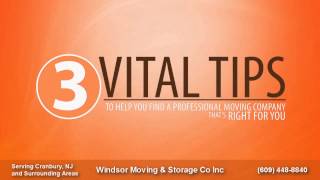 preview picture of video 'Windsor Moving Company - Moving Company in Cranbury, NJ'