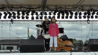 8 Year old Alexis sings Home by Dierks Bentley at the Linn County Fair in Albany, OR 2012