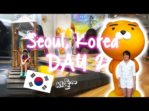SEOUL 2016 VLOG (DAY 2): KAKAO CAFE, HONGDAE & MYEONGDONG