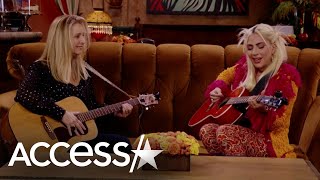 Lady Gaga &amp; Lisa Kudrow Sing ‘Smelly Cat’ on ‘Friends’ Reunion