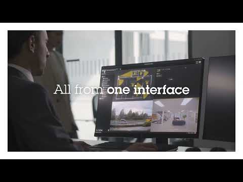 AXIS Audio Manager Pro integrated in ACS Pro - audio and video functionality in one interface