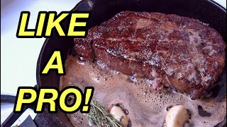 Reverse-Searing Steak - Video 2