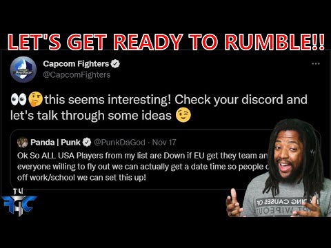USA vs EUROPE Street Fighter V 10v10 In The Works?? Punk Wants To Set It Up!!