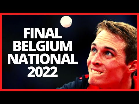 FINAL NUYTINCK Cédric - LAMBIET Florent / Belgium National 2022 Table Tennis
