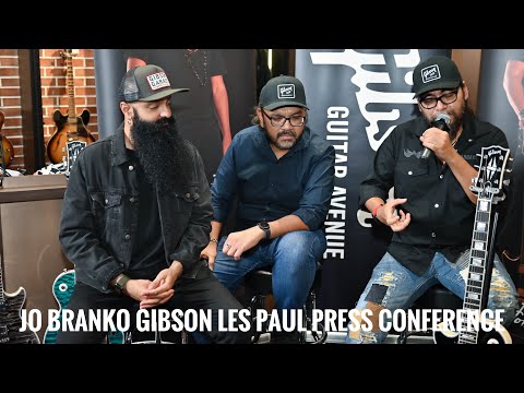 Jo Branko Gibson Les Paul Press Conference 2026