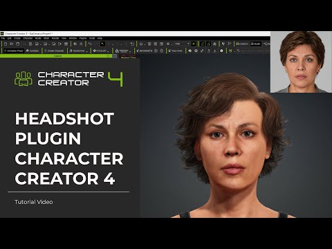 Headshot Plugin Character Creator 4 Tutorial