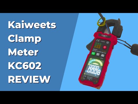 Kaiweets Clamp Meter KC602 - UNBOXING AND REVIEW