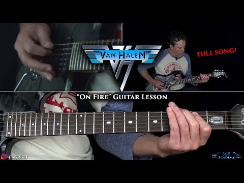 Van Halen - On Fire Guitar Lesson