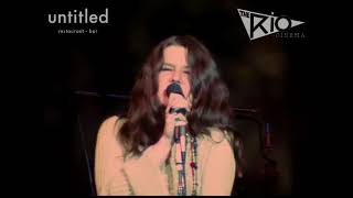 Untitled Restaurant and Bar & Rio Cinema Present  D.A. Pennebaker Monterey Pop (1967)