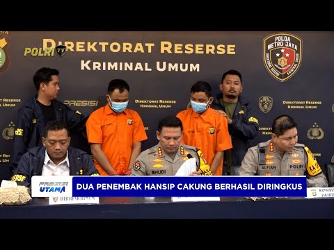 POLDA METRO JAYA BEKUK 2 PELAKU PENEMBAKAN HANSIP DALAM KURUN WAKTU 1 X 24 JAM