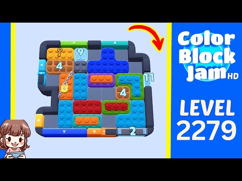 Color Block Jam Level 1371 (2279) Solution Walkthrough