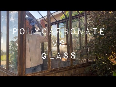 How to Build a Greenhouse 🔨🏠🥰 | Polycarbonate vs Glass! (Part 2)