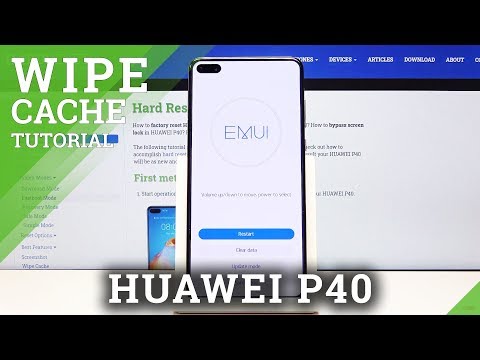 How to Wipe Cache on HUAWEI P40 - Remove Cache Partition