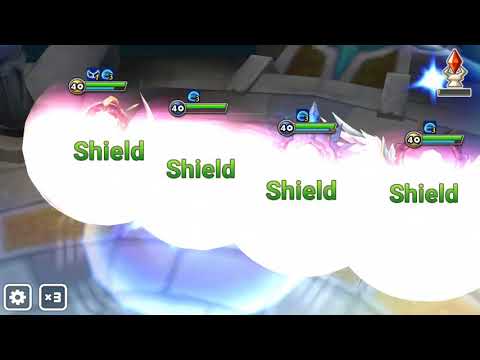 Summoners war arena attacking 4 op nat 5s using 1 nat 3, 2 nat 4s and 1 fusion nat 5.