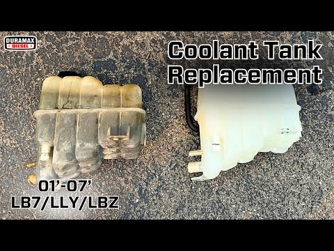 Quick & Easy GM Coolant Overflow Tank Replacement | LB7 Duramax & GM 01’-07’ Models | DIY Diesel