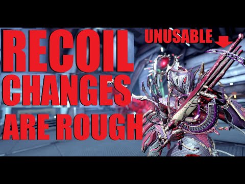 What Happened To RECOIL In Warframe After DE Recently Changed It? (All Weapons Tested)