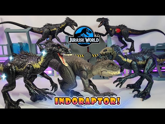 Vídeo relacionado con Jurassic World Indoraptor Ultimate Damage - Figura de dinosaurio