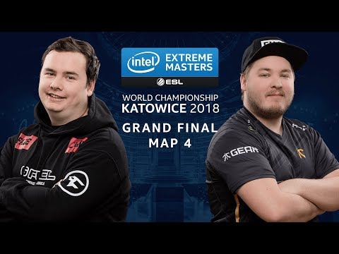 CS:GO - FaZe vs. Fnatic [Mirage] Map 4 - GRAND FINAL - IEM Katowice 2018