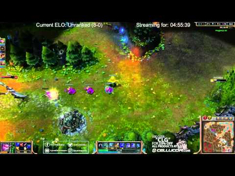 hi im Gosu - Vayne (Unranked) Game 9 [Vayne Only Unranked to Diamond]