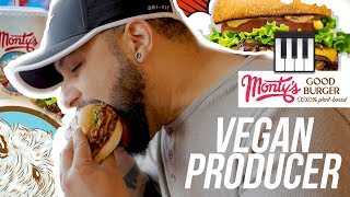 Plant Based Producer - Curtiss King Eats At Monty's Good Burger (Riverside, CA)