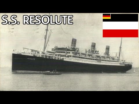 SS RESOLUTE - Original footage from 1929