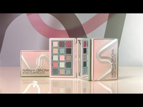 Introducing ND’s NEW RETRO GLAM EYESHADOW PALETTE| Natasha Denona Makeup