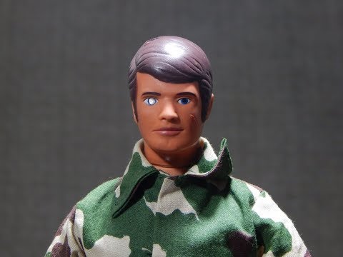 Vintage GI JOE Mike Powers ATOMIC MAN and Haul