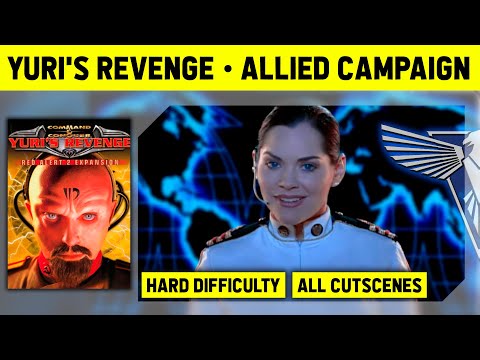 C&C Yuri's Revenge - Allied Campaign on Hard - No Commentary With Cutscenes [1080p]