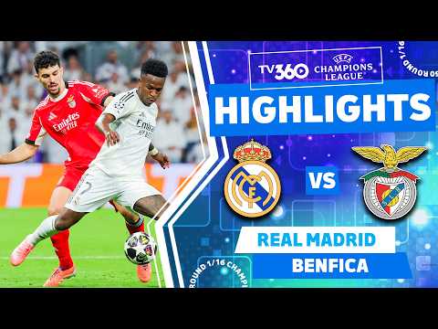REAL MADRID VS BENFICA HIGHLIGHTS & ALL GOALS 2026 | EUFA CHAMPIONS LEAGUE 25/26 | UCL 25/26