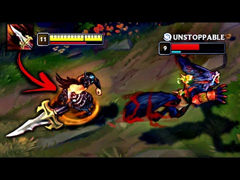 SANGUINE BLADE TRYNDAMERE - ultra carry build - League of Legends Compilation