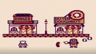 Burgertime Deluxe Nintendo Game Boy Longplay Complete Game Gameplay Only