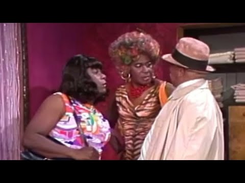 “Get out of my way, Quasimodo!” Redd Foxx Show Lawanda Page and Flip Wilson as Geraldine 1977