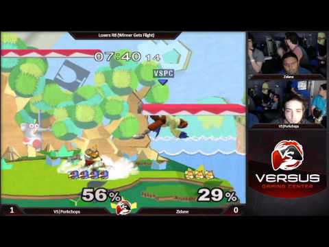 VS EVO 2015 Sponsorship - Losers R8 - VS|Porkchops (Falco) vs. Zidane (Fox) - Melee