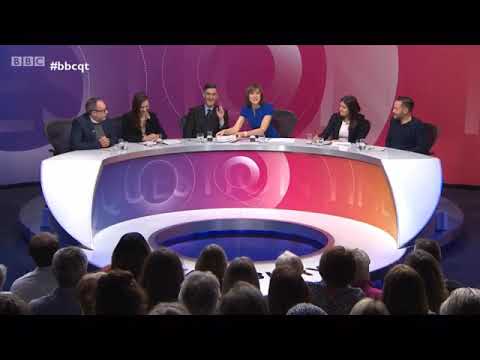 Jacob Rees Mogg on #bbcqt produces the full text of the Withdrawal Agreement and trashes it