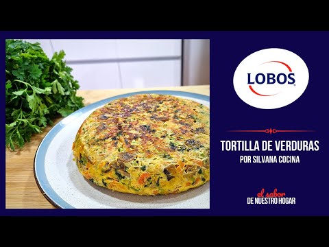 TORTILLA DE VERDURAS por @silvanacocina