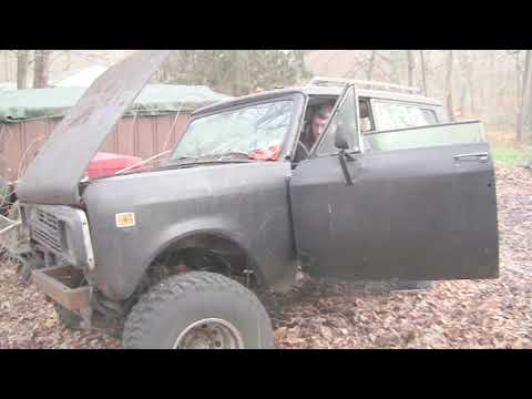 1980 International Scout, 304ci V8 -First start and drive in 5 years