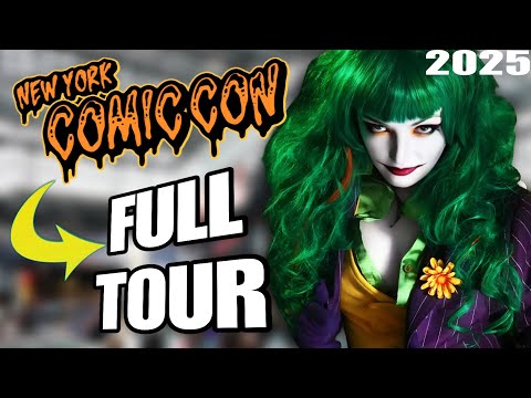 NYCC 2025 POV Tour: Walkthrough of New York Comic-Con | Showroom, Artist Alley, Cosplay & More!