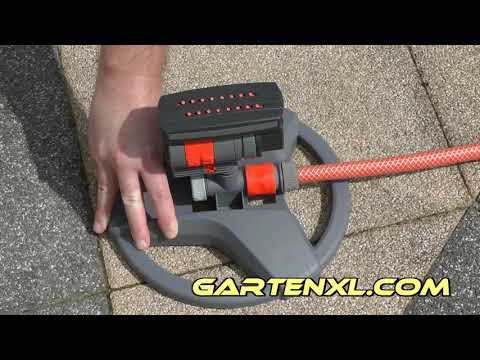 Gardena AquaZoom Viereckregner Rasensprenger Anleitung