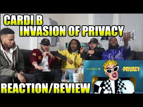 CARDI B - INVASION OF PRIVACY (FULL ALBUM) REACTION/REVIEW